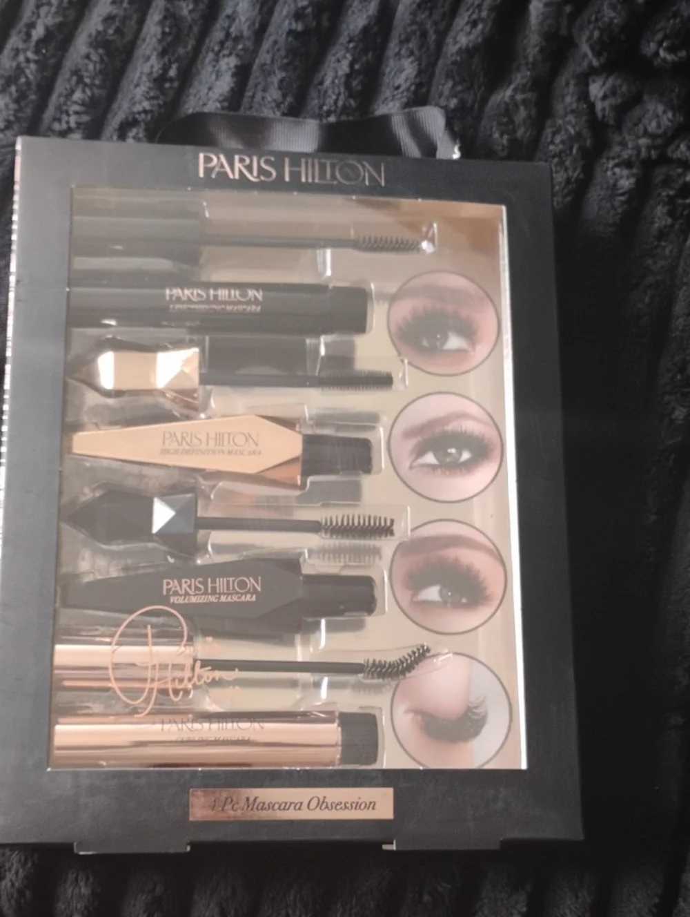 PARIS HILTON 4 PC. MASCARA OBSESSION NEW UNOPENED